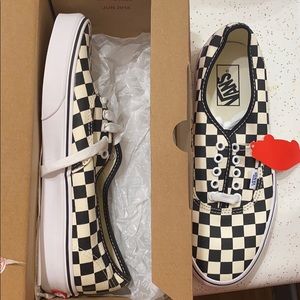 Black And White Checkered Vans